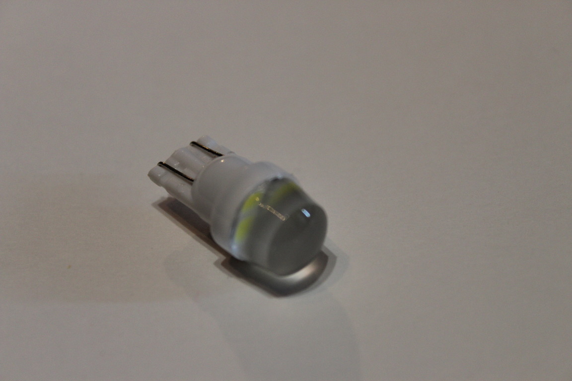 Лампочка светодиодная T10-COB NEW-2 12V   White