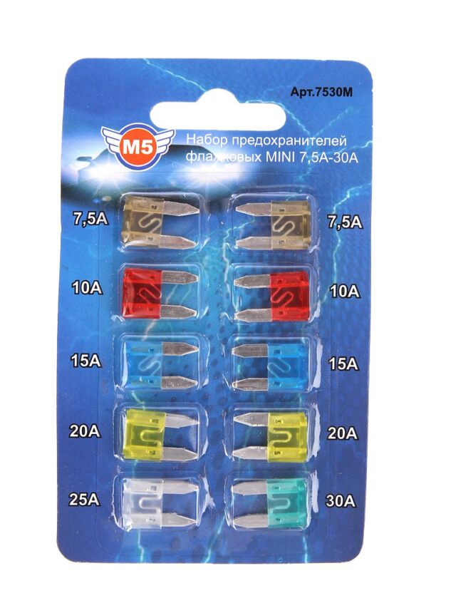Предохранители флажковые MINI 7,5-30А
