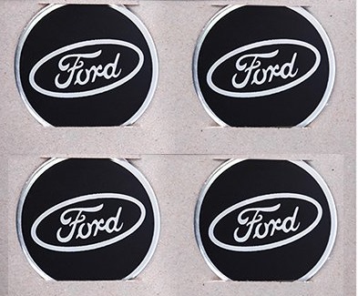 Наклейка на колпак Ford к-т 4 шт  d 50