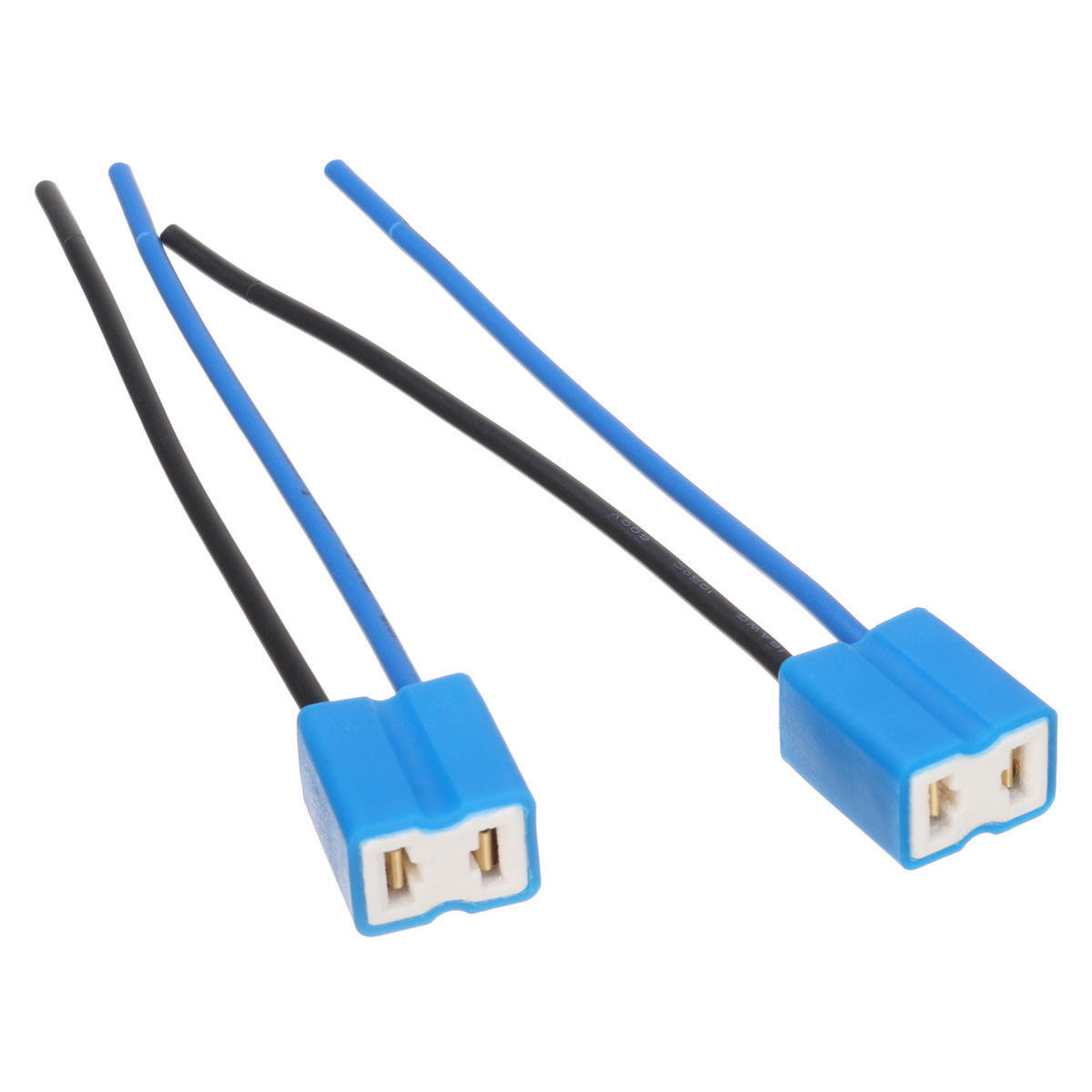 Разъём керамический для лампы H7 (1,5mm2) с прямым проводом