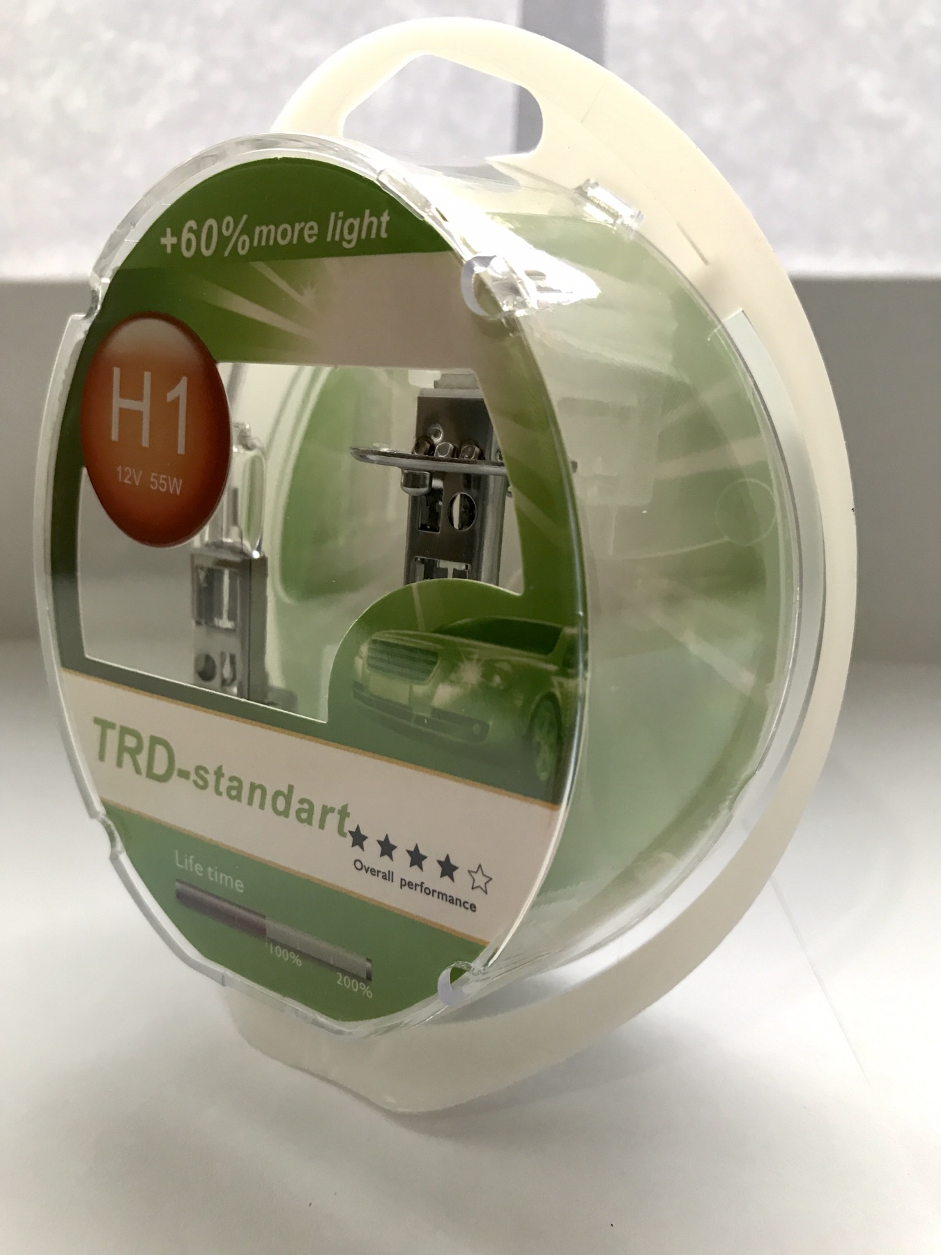 Галогенная лампочка TRD-H1 12V 55W (+60%) Standard (2 шт.)