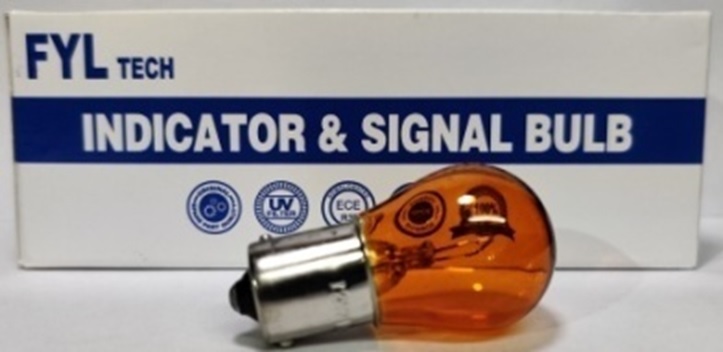Автолампа PY21W (BA15s) 12V ORANGE