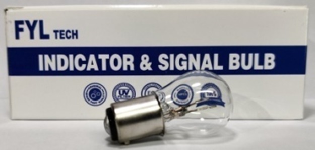 Автолампа P21/4W (BAZ15d) 12V