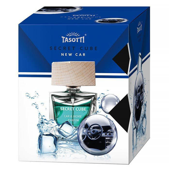 Освежитель воздуха "TASOTTI" SECRET CUBE NEW CAR 50ml