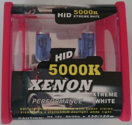 Галогенная лампочка XENON H4 12V 60/55W S/W (2 pieces set)