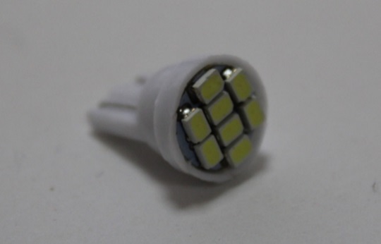 Лампочка светодиодная T10SMD8 White