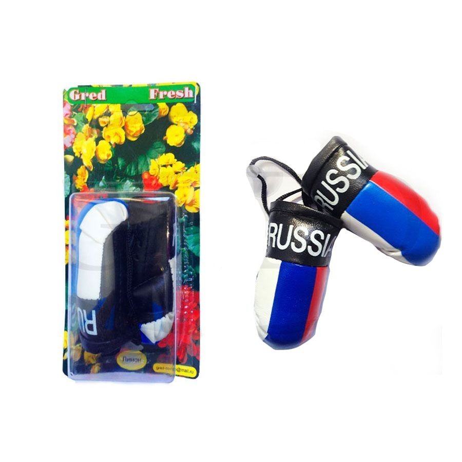 Ароматизатор Боксерские перчатки МИКС на листе