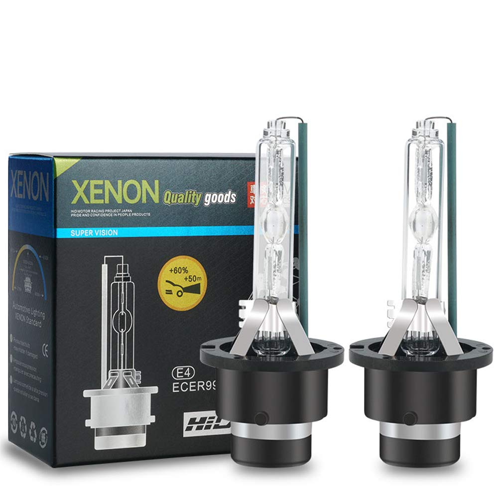 Ксеноновая лампа D4S 4300K +60% (к-т 2 шт)