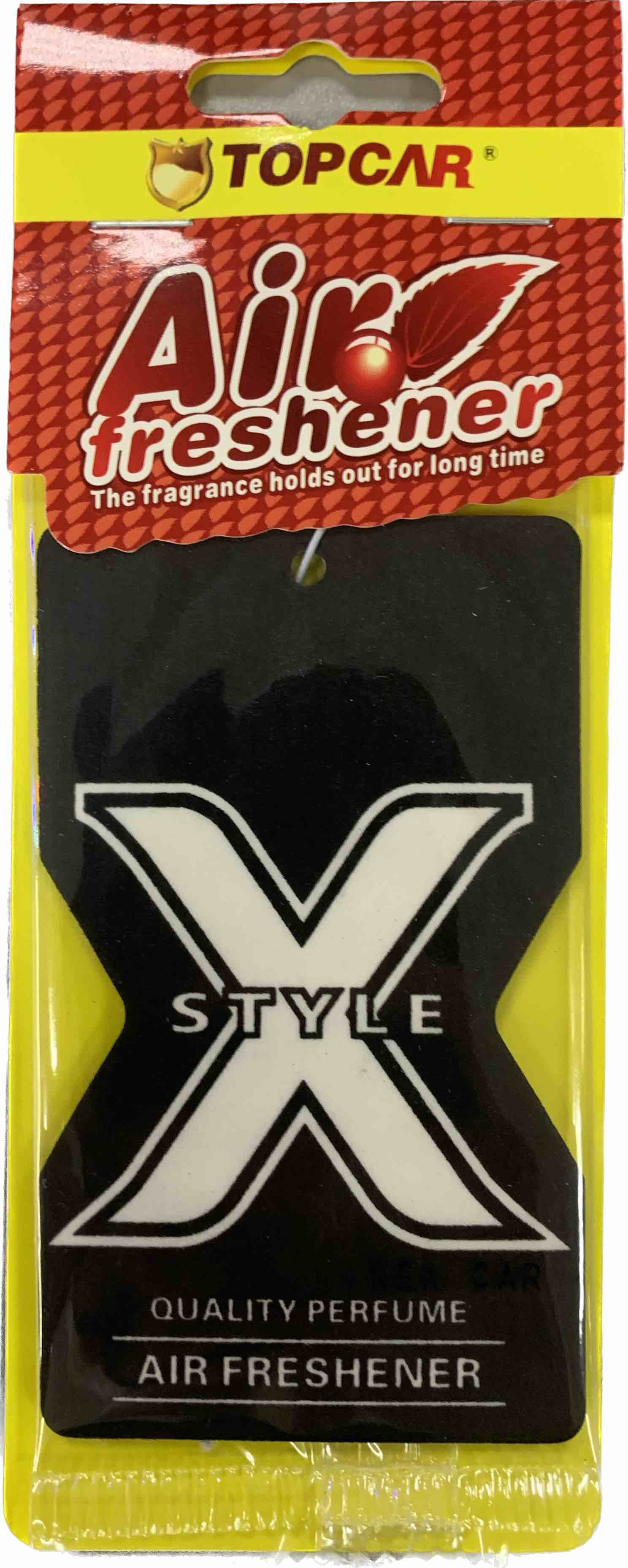 Ароматизатор подвесной "X" с ароматом Новая машина