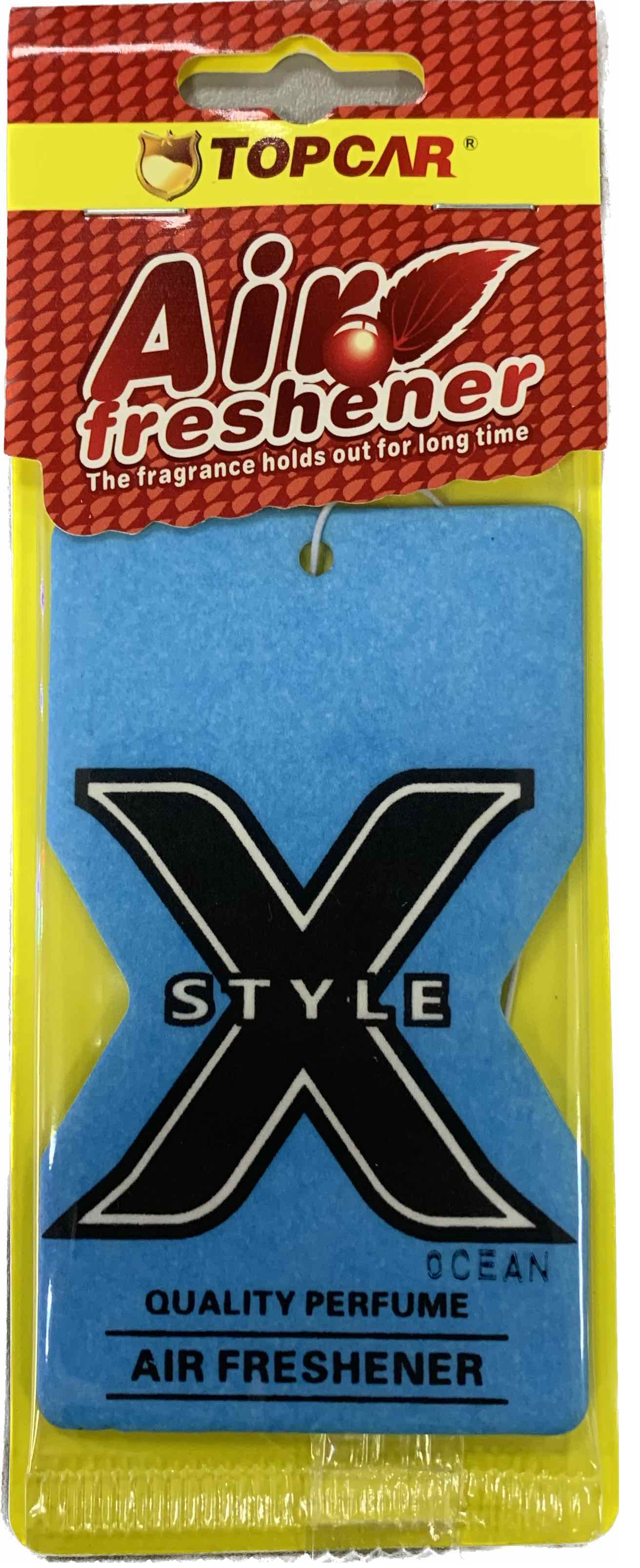 Ароматизатор подвесной "X" с ароматом Океан