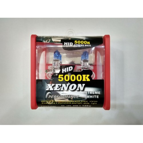 Галогенная лампочка XENON H3 12V 55W S/W (2 pieces set)