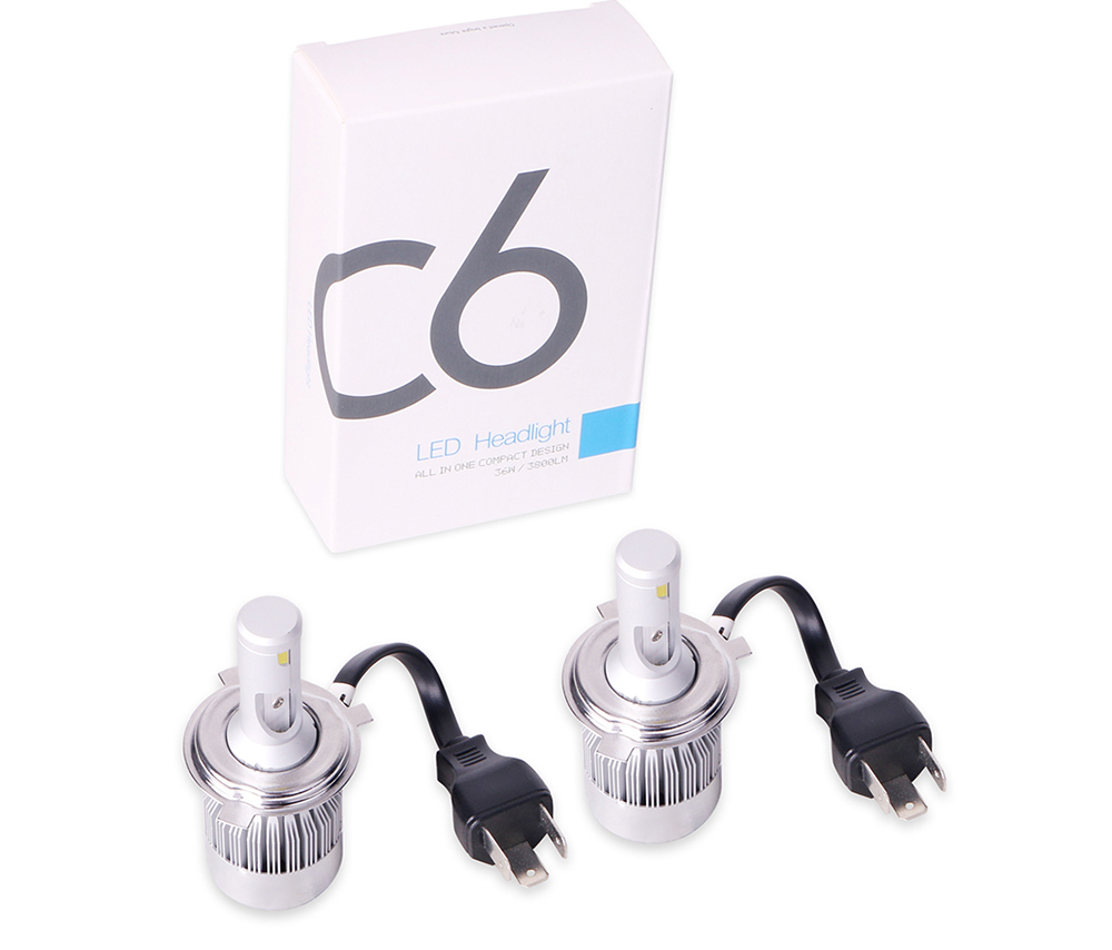 Лампа светодиодная C6 H4 38W (2 pieces set)