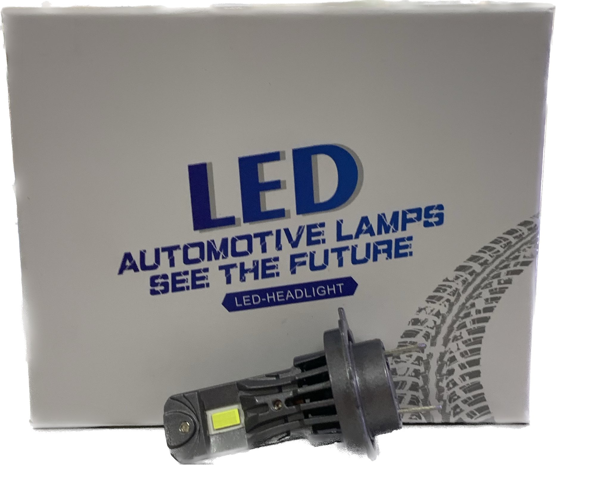 Лед лампы A51-H7 20W 6500К (компл - 2 шт) с вентилятором