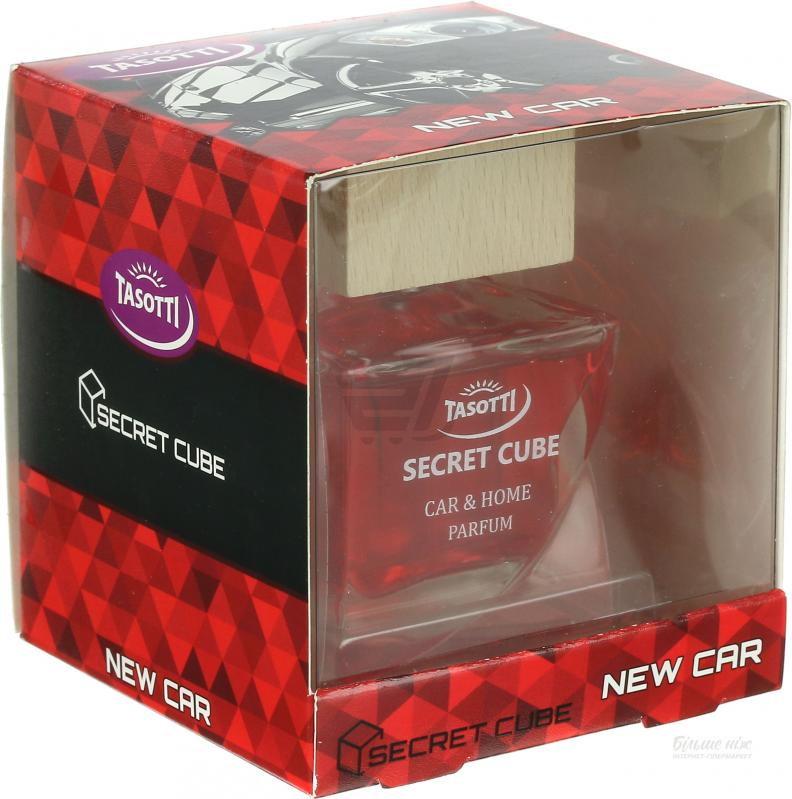 Освежитель воздуха "TASOTTI" SECRET CUBE NEW CAR 50ml