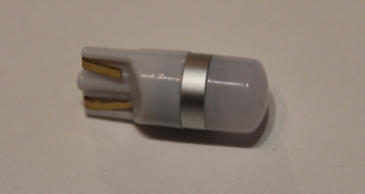 Лампочка светодиодная T10 3D (2835) W 12V