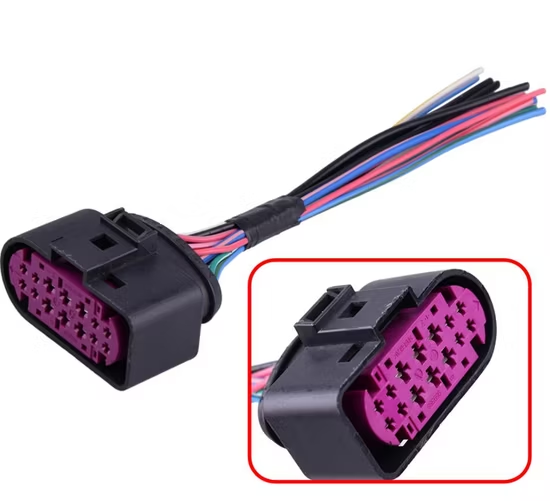 Разъем герметичный гнездовой 14 контактов VW,SKODA,AUDI,FORD