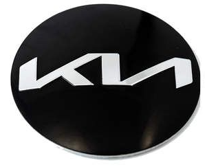 Наклейка на колпак Kia d56 (Пластик)