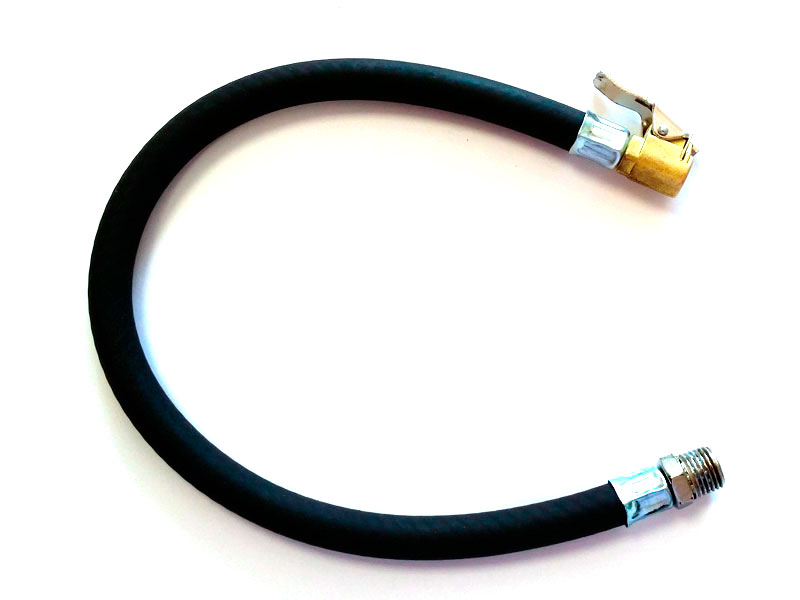 Шланг для пистолета накачки шин с наконечником под латунь