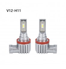 Лампа светодиодная V12-H11 18W 9-32v одна лампа,6500K, IP68 в туманки