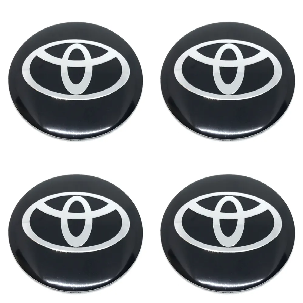 Наклейка на колпак Toyota к-т 4 шт  d 59