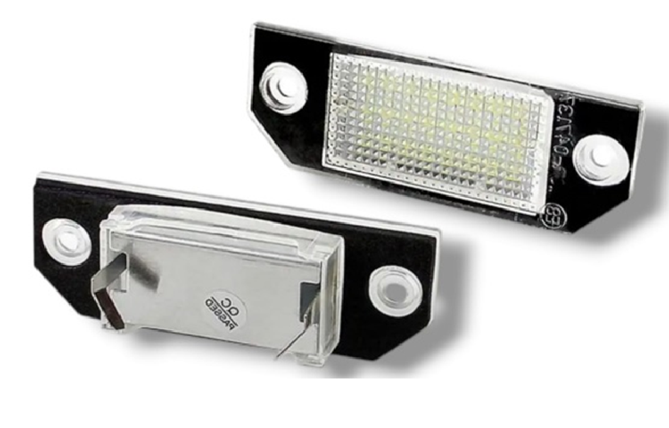 Светодиодные фонари подсветки номерного знака для FORD FOCUS 3W 12V (компл - 2 шт)