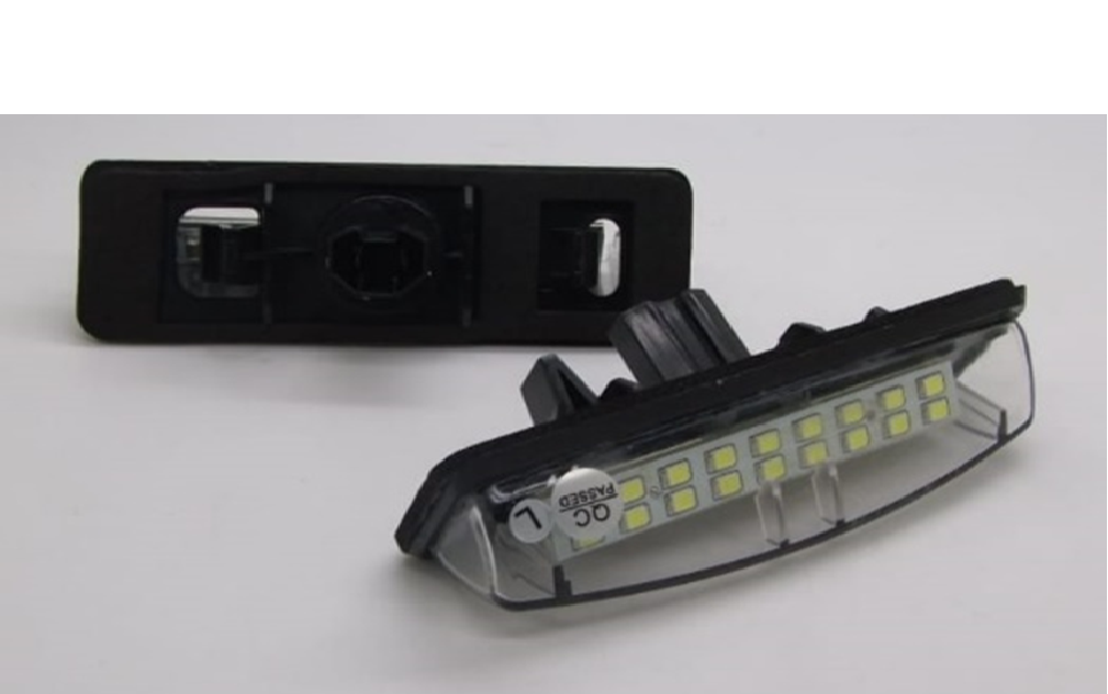 Светодиодные фонари подсветки номерного знака для TOYOTA, LEXUS, MITSUBISHI 3W 12V(комп-2 шт)