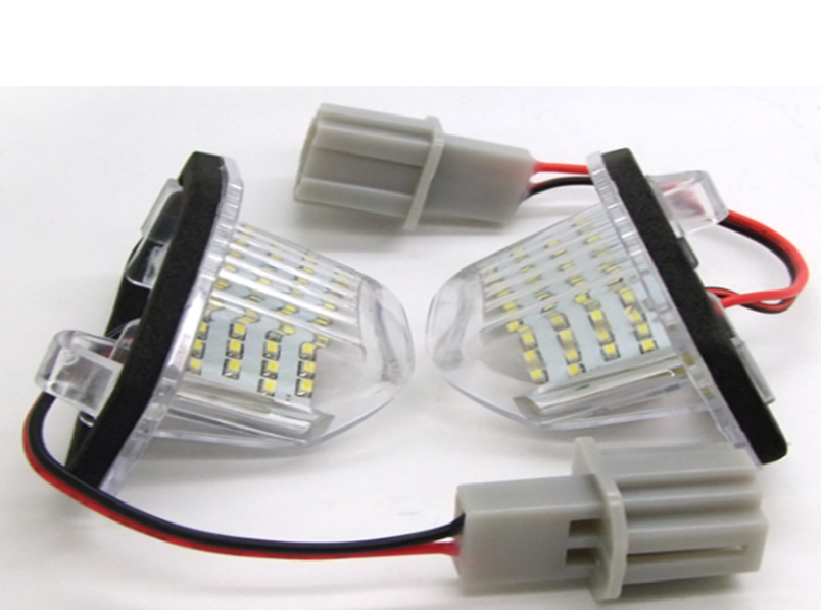 Светодиодные фонари подсветки номерного знака для HONDA, ACURA 3W 12V(комп-2 шт)