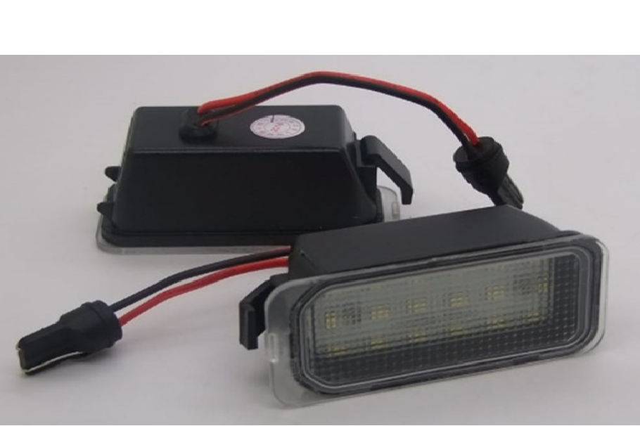Светодиодные фонари подсветки номерного знака для FORD, JAGUAR 12V (компл - 2 шт)