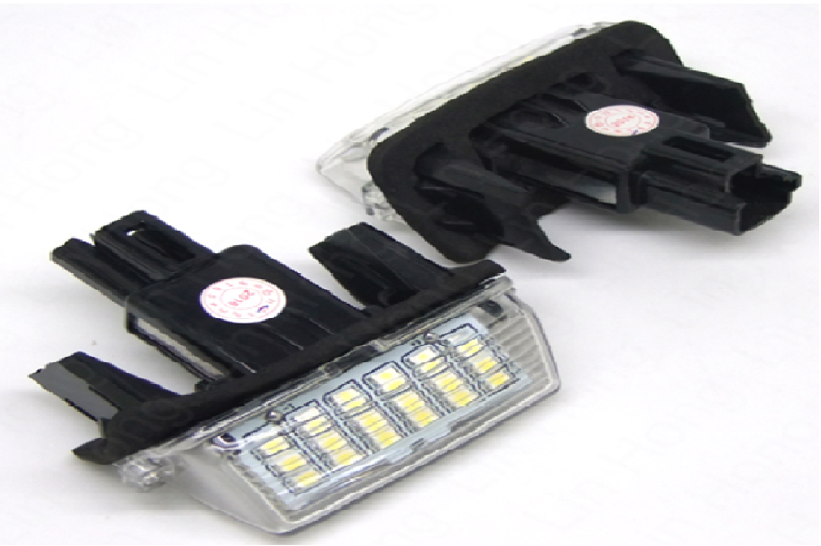 Светодиодные фонари подсветки номерного знака для TOYOTA 3W 12V  (компл - 2 шт)