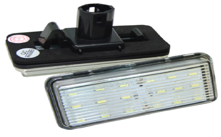 Светодиодные фонари подсветки номерного знака для TOYOTA, LEXUS 3W 12V (компл - 2 шт)