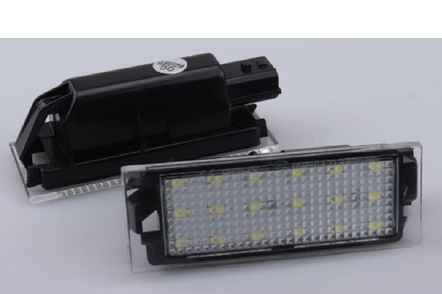 Светодиодные фонари подсветки номерного знака для RENAULT 3W 12V (компл - 2 шт)