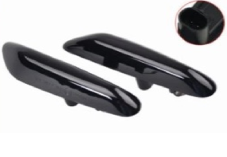 Светодиодные фонари повторителя поворотников для BMW (компл - 2 шт) динамический свет YELLOW