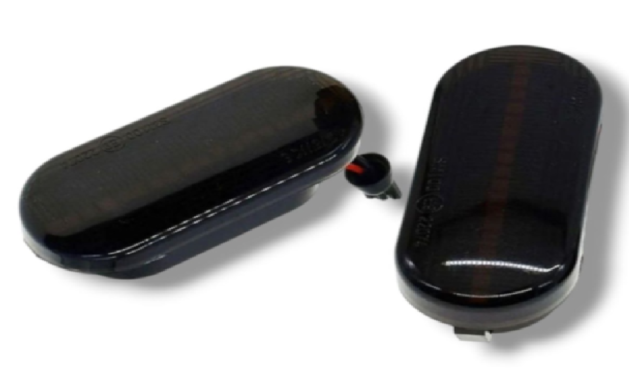 Фонари светодиодные повторителя поворотников для VW, SEAT, SKODA, FORD 12V (компл - 2 шт) динамический свет YELLOW