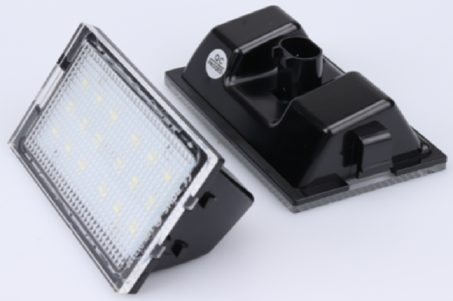 Светодиодные фонари подсветки номерного знака для LAND ROVER 3W 12V (компл - 2 шт)