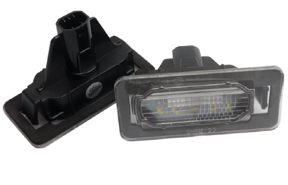 Светодиодные фонари подсветки номера для TOYOTA COROLLA 2014-2020г 3W 12V  (компл - 2 шт)