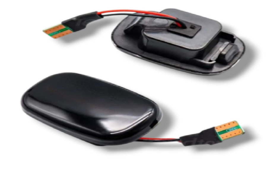 Фонари светодиодные повторителя поворотников для TOYOTA, LEXUS 12V  динамический свет YELLOW (компл - 2 шт)