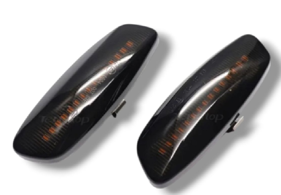 Фонари светодиодные повторителя поворотников для PEUGEOT, CITROEN динамический свет YELLOW 12V (компл - 2 шт)