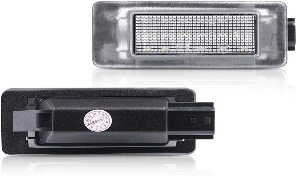 Светодиодные фонари подсветки номерного знака для Nissan, Suzuki, Renault, Dacia  3W 12V (компл - 2 шт)