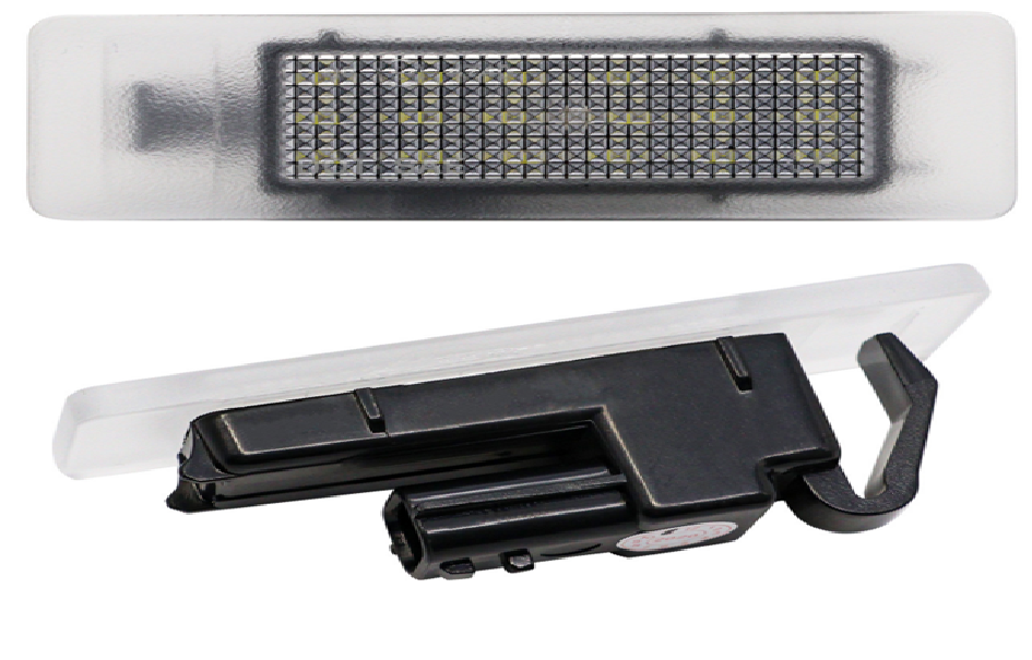 Светодиодные фонари подсветки номерного знака для RENAULT, NISSAN 3W 12V (компл - 2 шт)