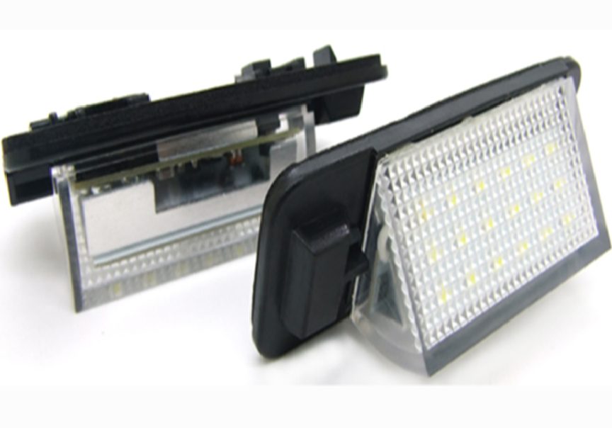 Светодиодные фонари подсветки номерного знака для BMW E36 3W 12V (компл - 2 шт)