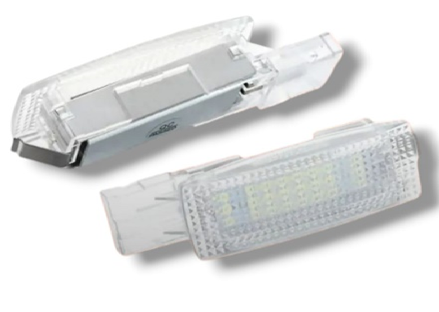 Светодиодные плафоны подсветки зеркала в солнечном козырьке для Volkswagen, Seat, Skoda 3W 12V (компл - 2 шт)