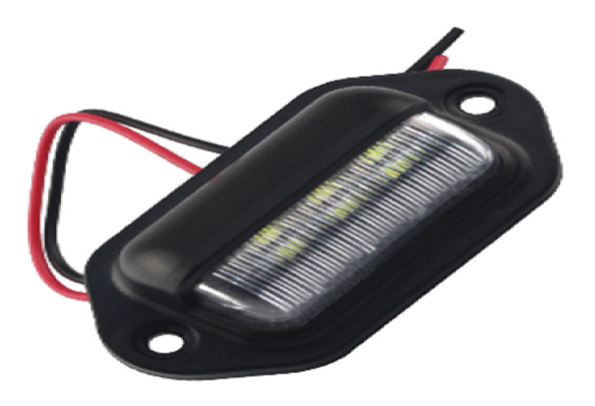 Светодиодные фонари подсветки номерного знака универсальные 3W 24V (компл - 2 шт)
