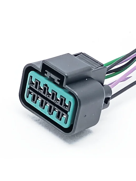 Разъем герметичный 10 контактный гнездовой блока фар Hyundai/Kia (PK501-10020)