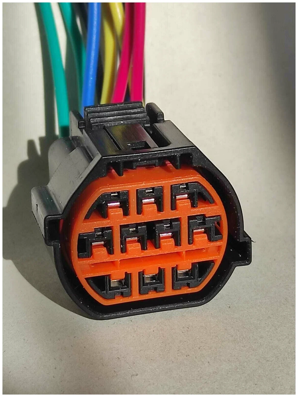 Разъем герметичный 10 контактный гнездовой для автомобильных фар Hyundai/Kia (GL221-10021)