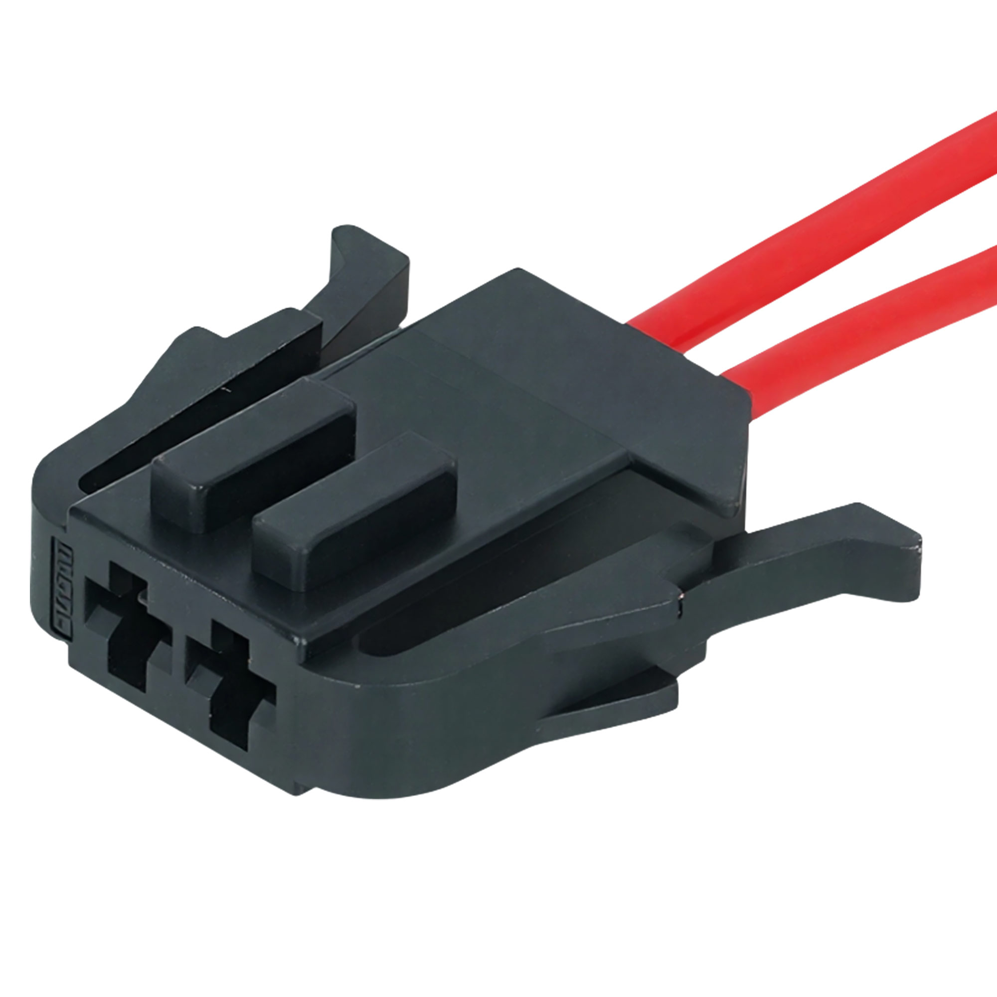 Разъем негерметичный 2 контактный к прикуривателю, замку багажника Lada ( Kalina, Priora)