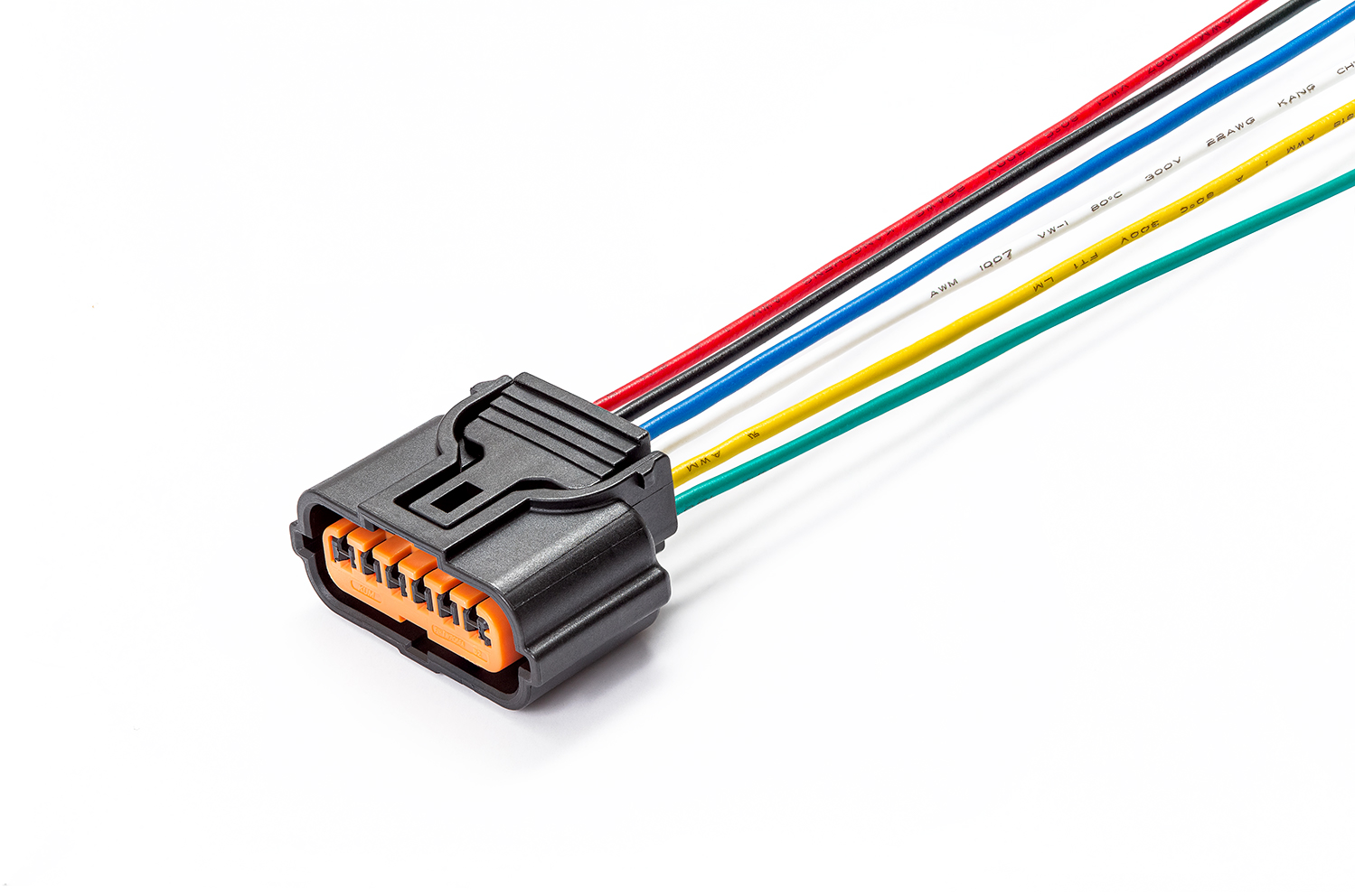 Разъем герметичный 6 контактный гнездовой датчика массового расхода воздуха Hyundai/Kia