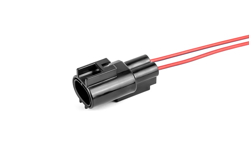 Разъем герметичный 2 контактный мотора вентилятора радиатора охлаждения Lada, Toyota