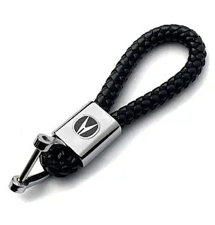 Брелок с кожаным плетеным ремешком Changan