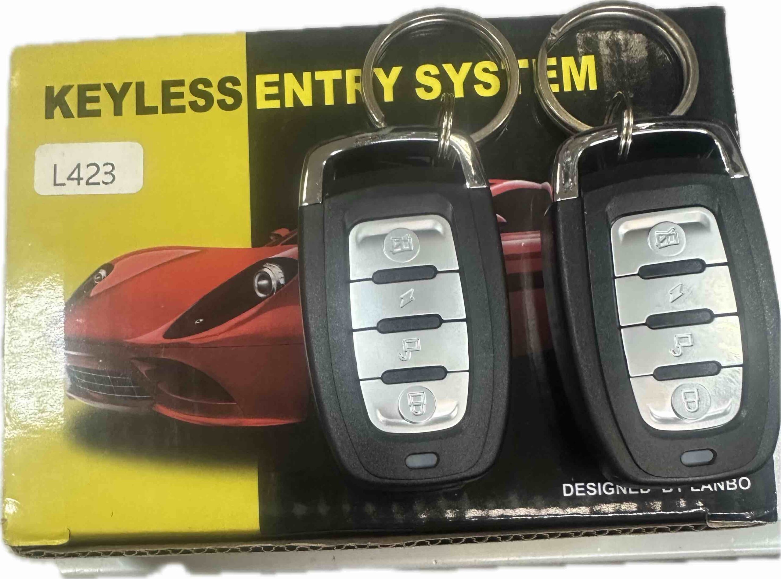 Беcключевая система KeyLess (L423) 2 брелка