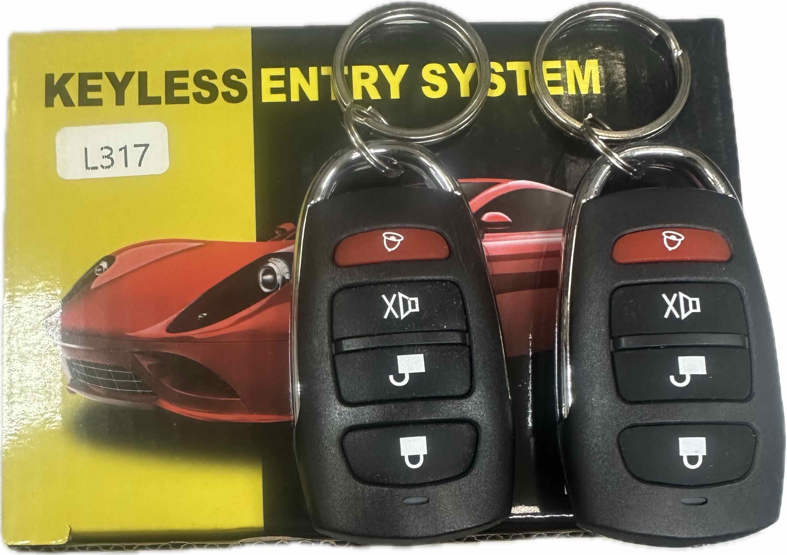 Беcключевая система KeyLess (L317) 2 брелка